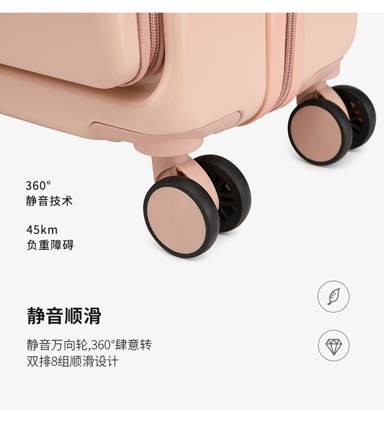 Trolley Case One Piece Dropshipping Male and Female Student Suitcase Universal Wheel Password Luggage