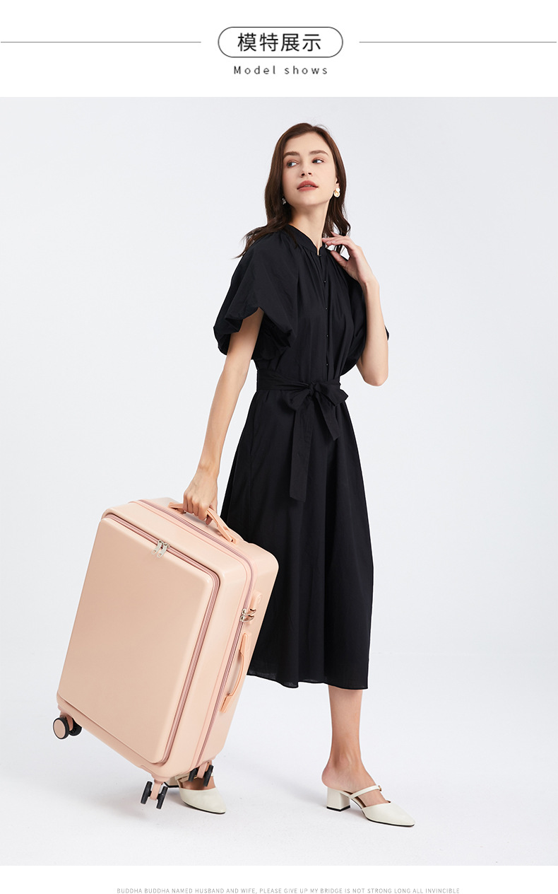 Trolley Case One Piece Dropshipping Male and Female Student Suitcase Universal Wheel Password Luggage