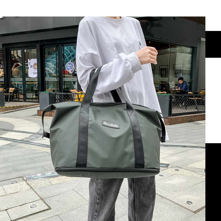 Portable Extended Bag Can Cover Trolley Case Short Distance Travel Business Trip Luggage Bag Large Capacity Dry Wet Separation Gym Bag Portable Extended Bag Can Cover Trolley Case Short Distance Travel Business Trip Luggage Bag Large Capacity Dry Wet Separation Gym Bag