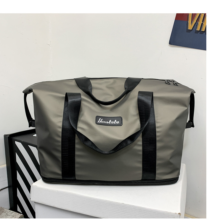 Portable Extended Bag Can Cover Trolley Case Short Distance Travel Business Trip Luggage Bag Large Capacity Dry Wet Separation Gym Bag Portable Extended Bag Can Cover Trolley Case Short Distance Travel Business Trip Luggage Bag Large Capacity Dry Wet Separation Gym Bag
