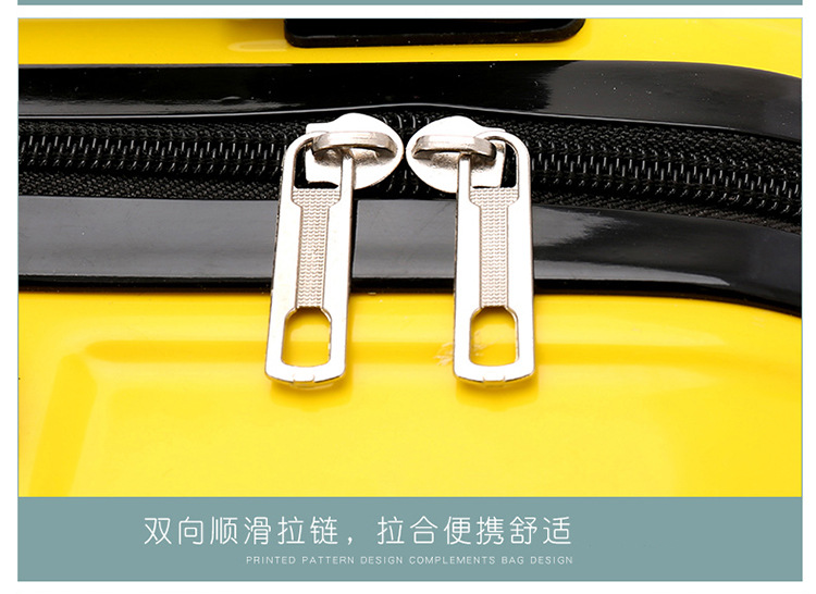 New Animal Trolley Case 18-Inch Children's Trolley Case Cartoon Male and Female Baby Travel Boarding Bag Printed Logo