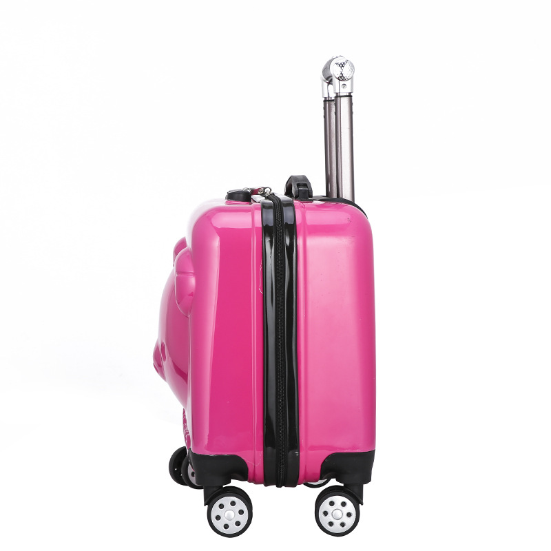 2020 Children's Three D Boarding Bag 18-Inch Bear Lion Yellow Deer Trolley Case Universal Wheel Luggage