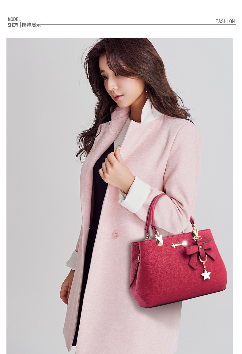 Women's Bags 2018 New Fashion Bag Korean Version of the Shoulder Bag Casual Crossbody Bag Spring Ladies Bag Handbag