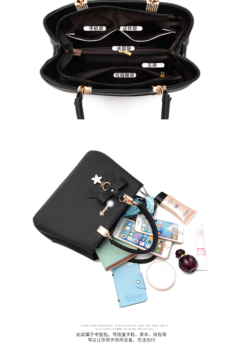 Women's Bags 2018 New Fashion Bag Korean Version of the Shoulder Bag Casual Crossbody Bag Spring Ladies Bag Handbag