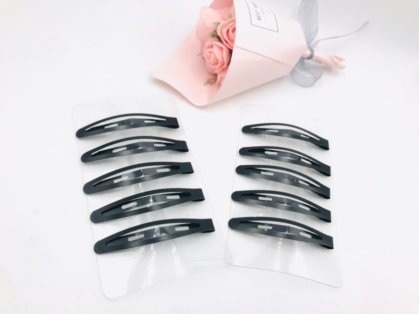 Fashion Bag Paint Matte BB Clip Papa Clip Break Clip Hairpin Clip Simple Black Hair Breaking Commonly Used Fashion Bag Paint Matte BB Clip Papa Clip Break Clip Hairpin Clip Simple Black Hair Breaking Commonly Used