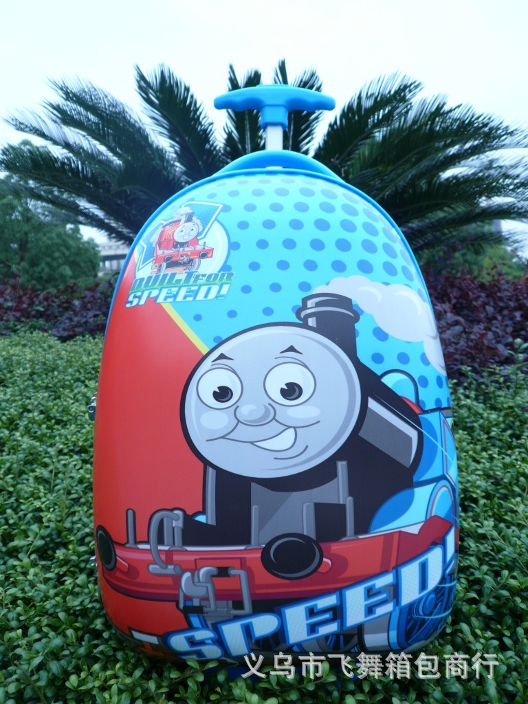 [High Configuration] 16-Inch ABS Egg Shell Cartoon Trolley Case Student Trolley Bag One Piece Dropshipping