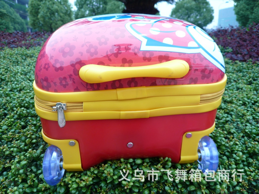 [High Configuration] 16-Inch ABS Egg Shell Cartoon Trolley Case Student Trolley Bag One Piece Dropshipping