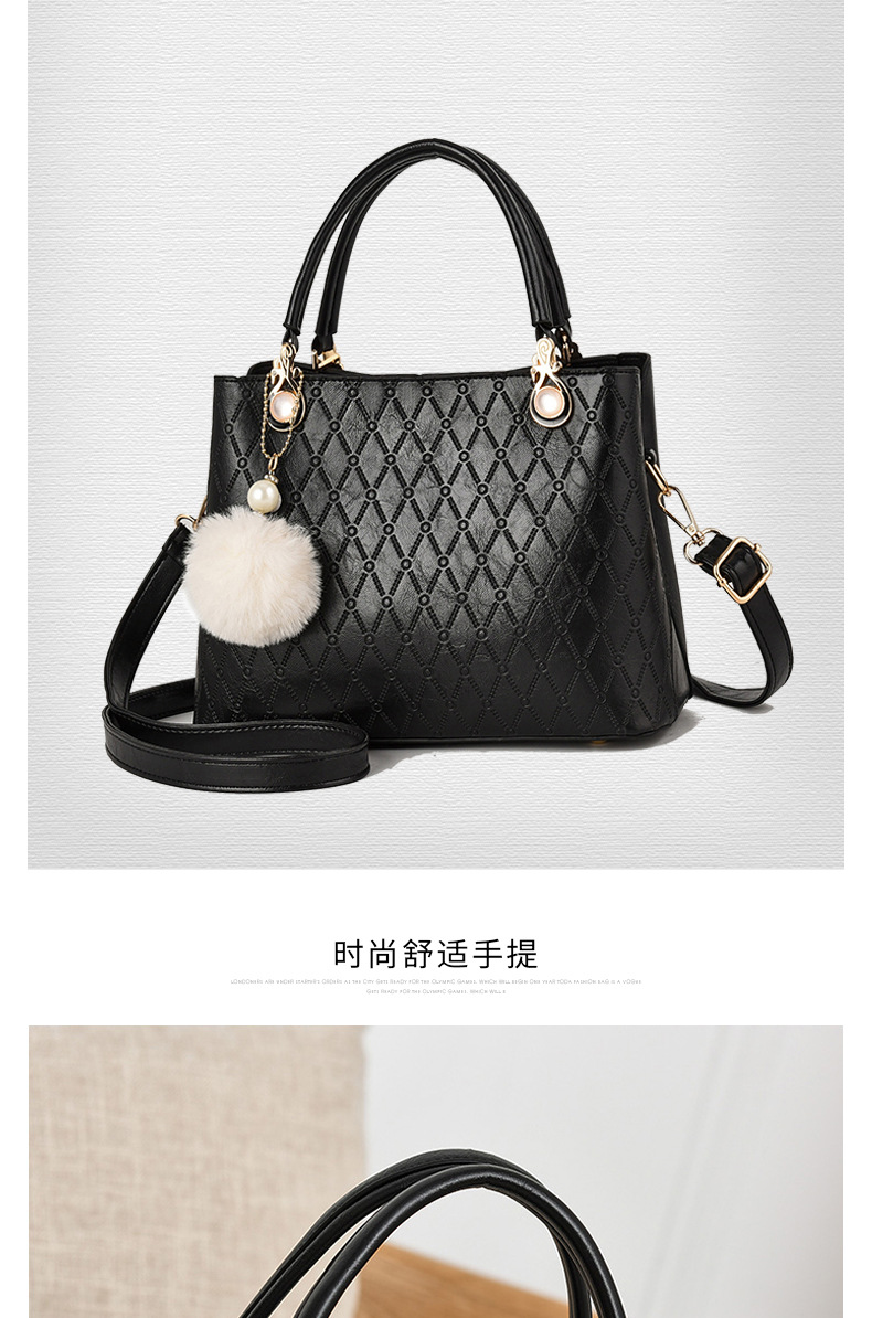 Factory Direct Sales Modern Simple Sense of Quality Bag Crossbody Fashionable All-Match Handbag High Fashion Bag