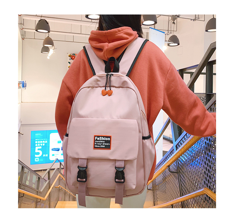 2020 New Backpack Korean Trendy Bag Outdoor Casual Bag Backpack Women's New Fashion Brand Fashion Bag 2020 New Backpack Korean Trendy Bag Outdoor Casual Bag Backpack Women's New Fashion Brand Fashion Bag