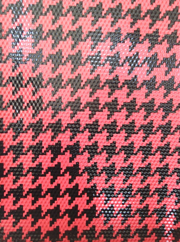 Fashion Bag Material Bright Diamond Pattern Yiwu Big Bag Material Co., Ltd.