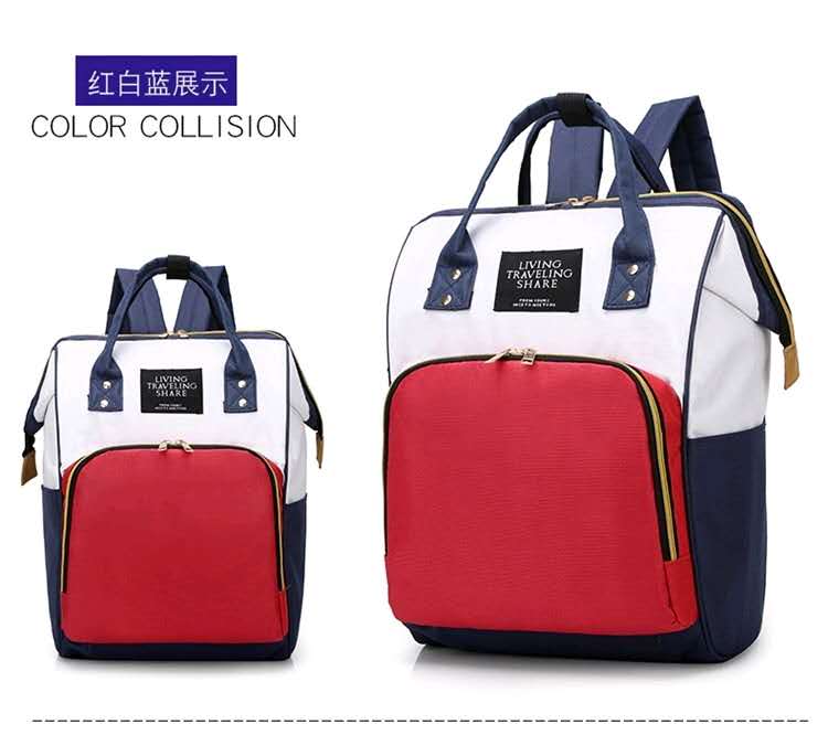 Mummy Bag Mother and Baby Large Capacity Backpack Fashion Bag Multi-Functional out Women's Bag Backpack Mother Light Travel Baby Mummy Bag Mother and Baby Large Capacity Backpack Fashion Bag Multi-Functional out Women's Bag Backpack Mother Light Travel Baby