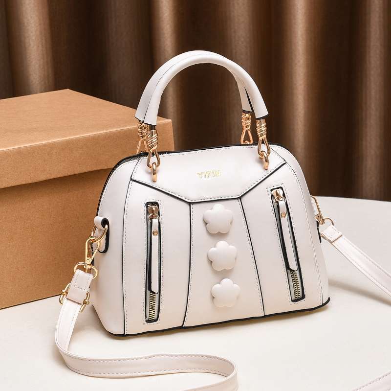 Factory Direct Sales Women's Shoulder Bag New Modern Simple Solid Color Bag Schoolgirl Bag Women's Handbag Fashion Bag Factory Direct Sales Women's Shoulder Bag New Modern Simple Solid Color Bag Schoolgirl Bag Women's Handbag Fashion Bag
