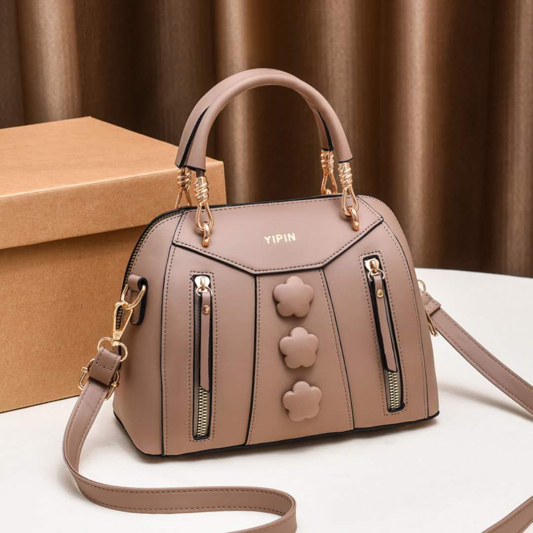 Factory Direct Sales Women's Shoulder Bag New Modern Simple Solid Color Bag Schoolgirl Bag Women's Handbag Fashion Bag Factory Direct Sales Women's Shoulder Bag New Modern Simple Solid Color Bag Schoolgirl Bag Women's Handbag Fashion Bag