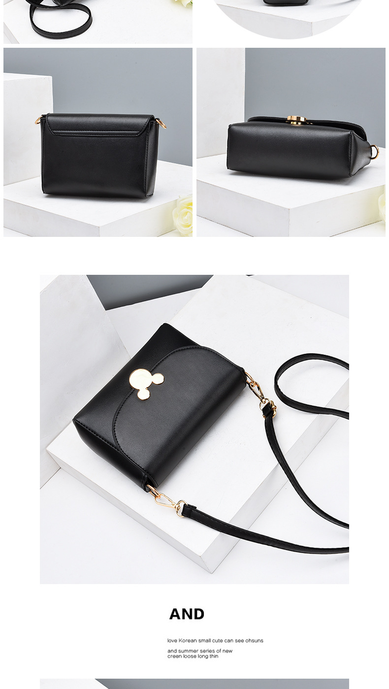 Factory direct selling ladies handbag modern simple bag cross-body western style broadband fashion bag street stall bag