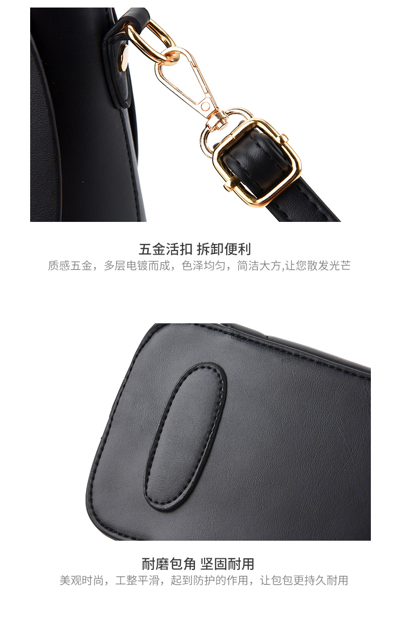 Factory Direct Sales New Fashion Bag Schoolgirl Bag Women's Handbag Shoulder Bag New Quality Stall Bag