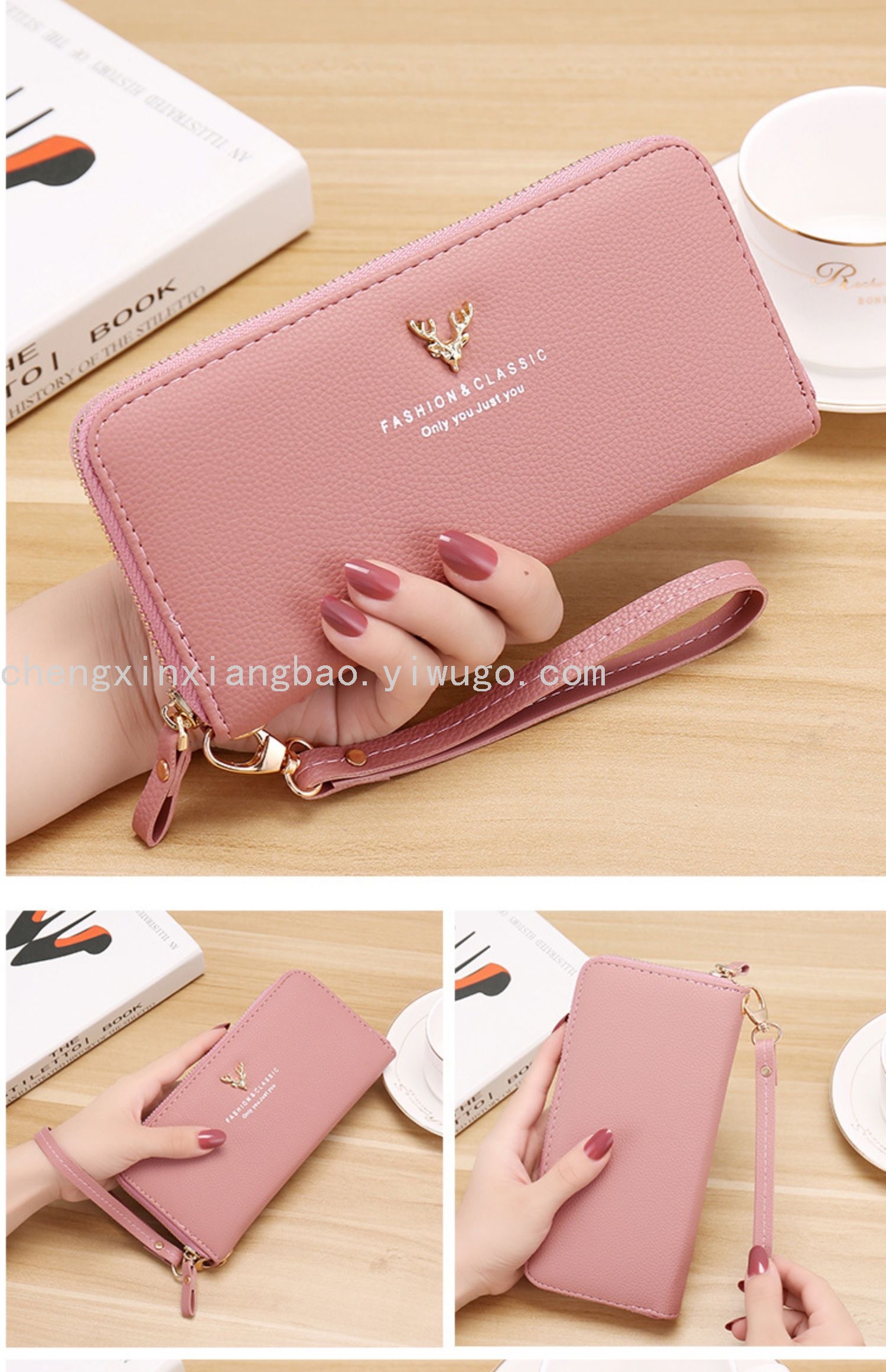 Customized Single-Pull Bag Women's Wallet Women's Bag Cross-Border Hot Sale Pu Hand Bag Mobile Phone Bag Fashion Bag Customized Single-Pull Bag Women's Wallet Women's Bag Cross-Border Hot Sale Pu Hand Bag Mobile Phone Bag Fashion Bag