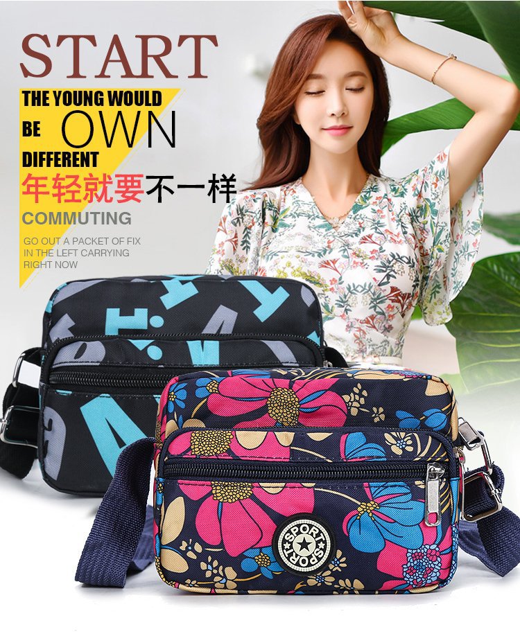 Factory Wholesale New Running Rivers and Lakes Hot Sale Stall Supply Leisure Fashion Bag Mummy One Shoulder Crossbody Bag New