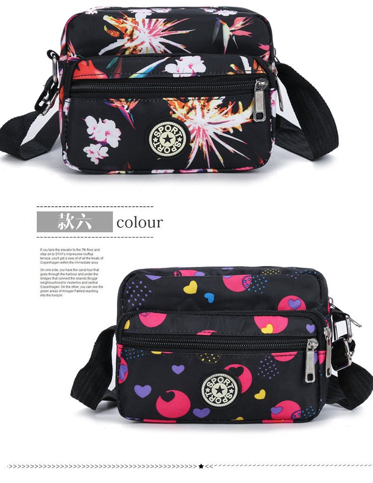 Factory Wholesale New Running Rivers and Lakes Hot Sale Stall Supply Leisure Fashion Bag Mummy One Shoulder Crossbody Bag New