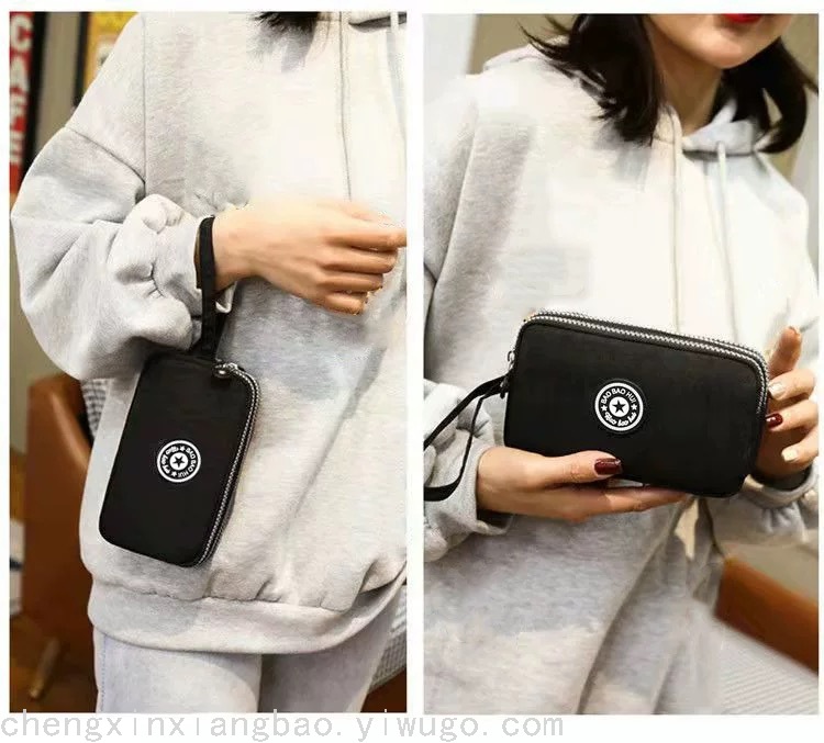 Cross-Border Mobile Phone Bag Coin Purse Messenger Bag Female Large Capacity Shoulder Clutch Fashion Bag Fabric Wrist Cross-Border Mobile Phone Bag Coin Purse Messenger Bag Female Large Capacity Shoulder Clutch Fashion Bag Fabric Wrist
