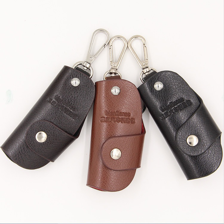New Casual Car Key Case Waist Hanging Multi-Functional Metal Buckle Car Remote Control Key Cover Factory Customization New Casual Car Key Case Waist Hanging Multi-Functional Metal Buckle Car Remote Control Key Cover Factory Customization