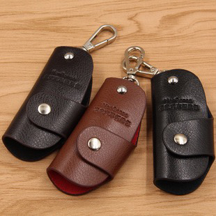 New Casual Car Key Case Waist Hanging Multi-Functional Metal Buckle Car Remote Control Key Cover Factory Customization New Casual Car Key Case Waist Hanging Multi-Functional Metal Buckle Car Remote Control Key Cover Factory Customization