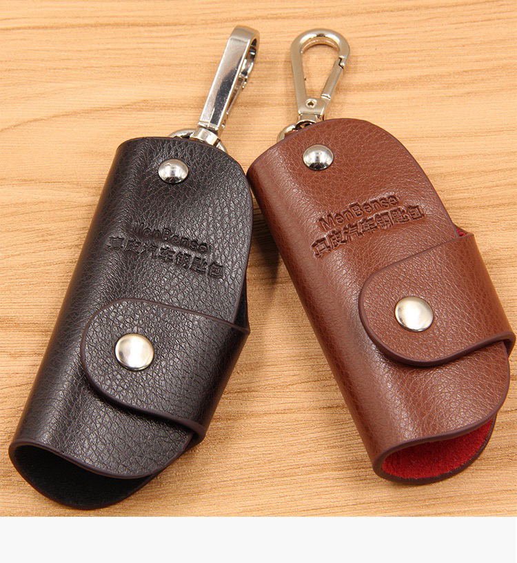 New Casual Car Key Case Waist Hanging Multi-Functional Metal Buckle Car Remote Control Key Cover Factory Customization New Casual Car Key Case Waist Hanging Multi-Functional Metal Buckle Car Remote Control Key Cover Factory Customization