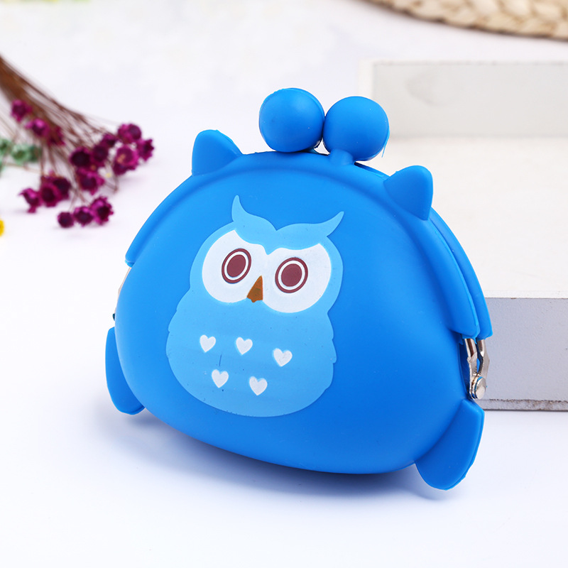 New Cute Mini Coin Purse Cute Cartoon Buckle Coin Bag Silicone Clutch Key Case New Cute Mini Coin Purse Cute Cartoon Buckle Coin Bag Silicone Clutch Key Case