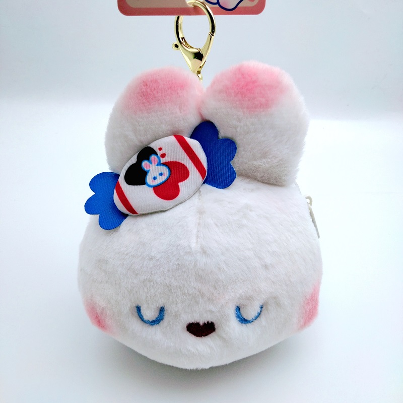 New Instagram Mesh Red Creative Delicious White Rabbit Purse Buckle Personalized Card Case Coin Bag Storage Bag Supply New Instagram Mesh Red Creative Delicious White Rabbit Purse Buckle Personalized Card Case Coin Bag Storage Bag Supply