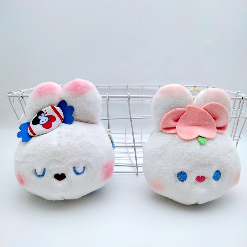 New Instagram Mesh Red Creative Delicious White Rabbit Purse Buckle Personalized Card Case Coin Bag Storage Bag Supply New Instagram Mesh Red Creative Delicious White Rabbit Purse Buckle Personalized Card Case Coin Bag Storage Bag Supply