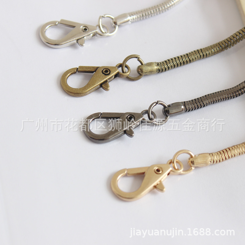 Bag Chain Box and Bag Hardware Accessories Phone Case Chain Lanyard 42 Circle Snake Bones Chain and Lobster Buckle 120cm Bag Chain Box and Bag Hardware Accessories Phone Case Chain Lanyard 42 Circle Snake Bones Chain and Lobster Buckle 120cm