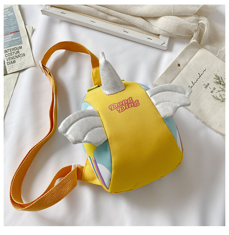 Princess Crossbody Bag Trend Children's Fashion Cartoon Bag  Baby Unicorn Chest Bag Girl princess Crossbody Bag Trend