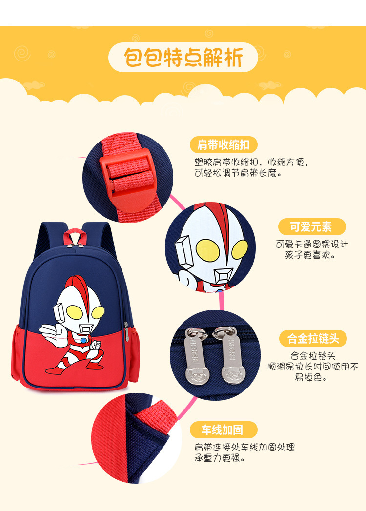And a small Backpack for preschool children, portable and express it in cartoon bag for grade 1 ~ 3 double shoulder kindergarten