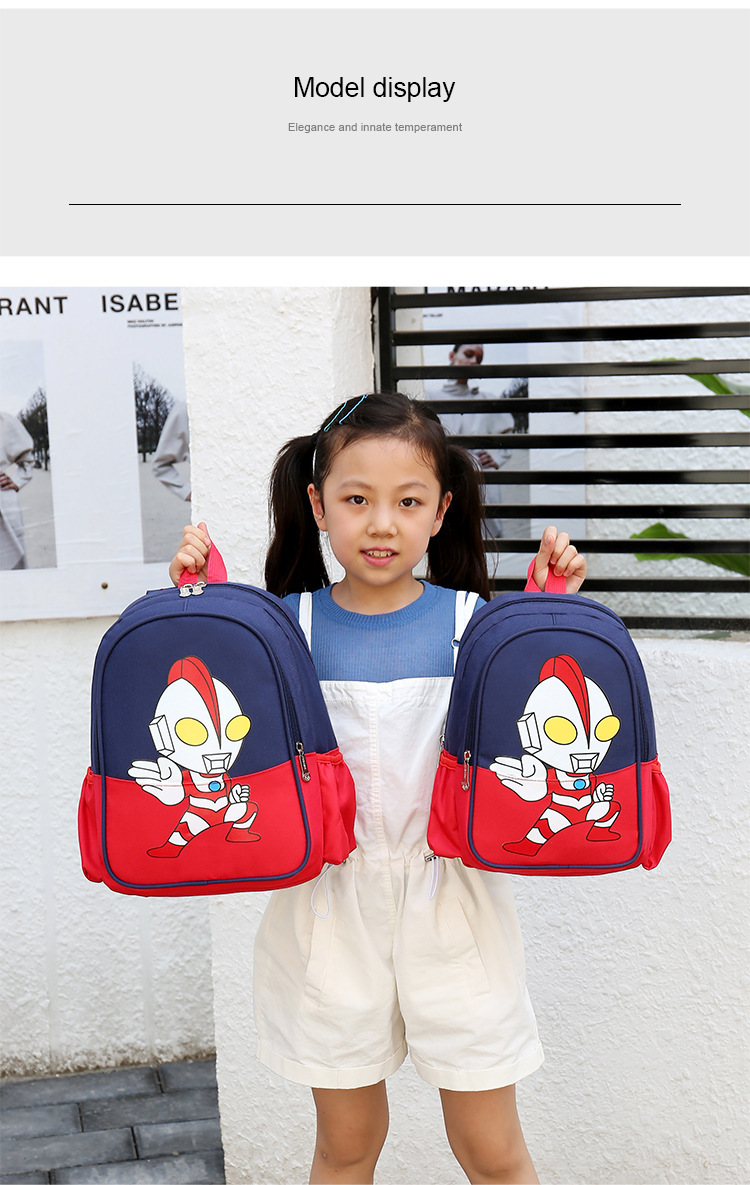 And a small Backpack for preschool children, portable and express it in cartoon bag for grade 1 ~ 3 double shoulder kindergarten