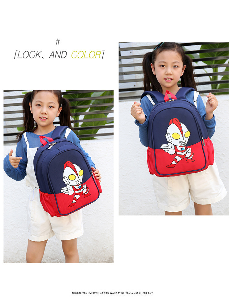 And a small Backpack for preschool children, portable and express it in cartoon bag for grade 1 ~ 3 double shoulder kindergarten