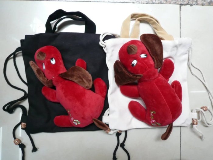 Children's Backpack Fabric Bag Handbag Backpack Cartoon Bag Creative Bag Puppy Bag Children's Backpack Fabric Bag Handbag Backpack Cartoon Bag Creative Bag Puppy Bag