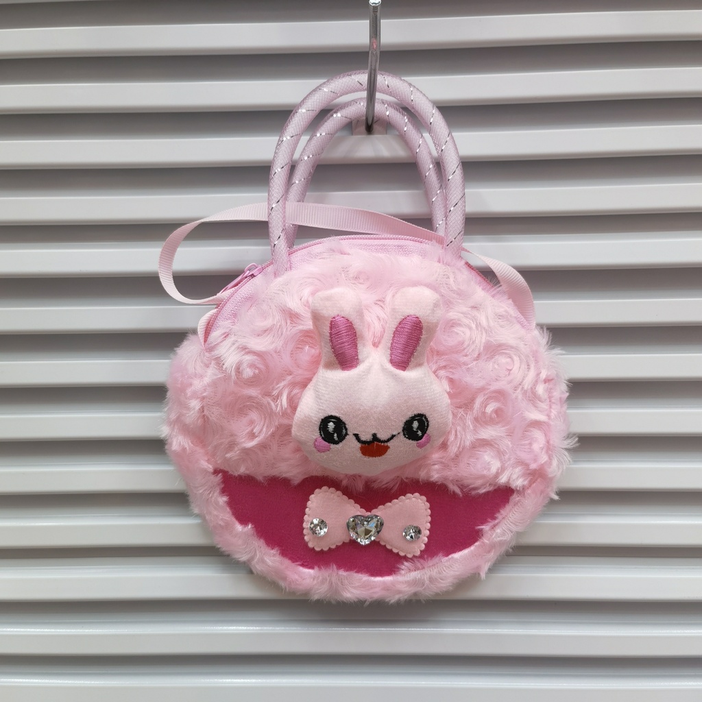 Plush Bag Children's Satchel Cartoon Bag Portable Messenger Bag Cartoon Animal Head Children's Single-Shoulder Bag Plush Bag Children's Satchel Cartoon Bag Portable Messenger Bag Cartoon Animal Head Children's Single-Shoulder Bag