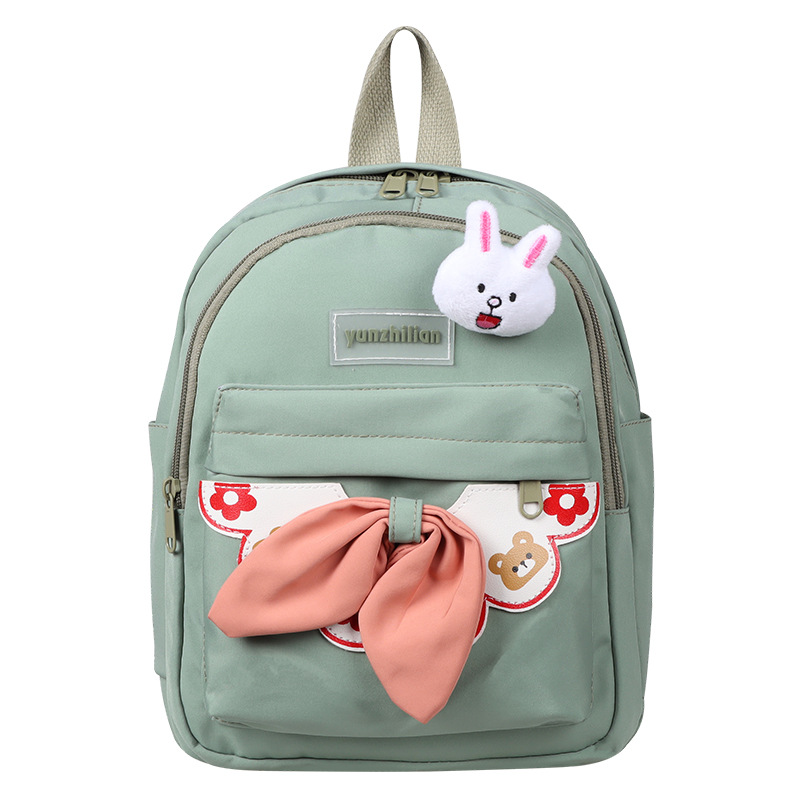 Kindergarten Children Backpack 2021 New Cute Fashion Cartoon Bag Student Bow Girl Backpack Wholesale