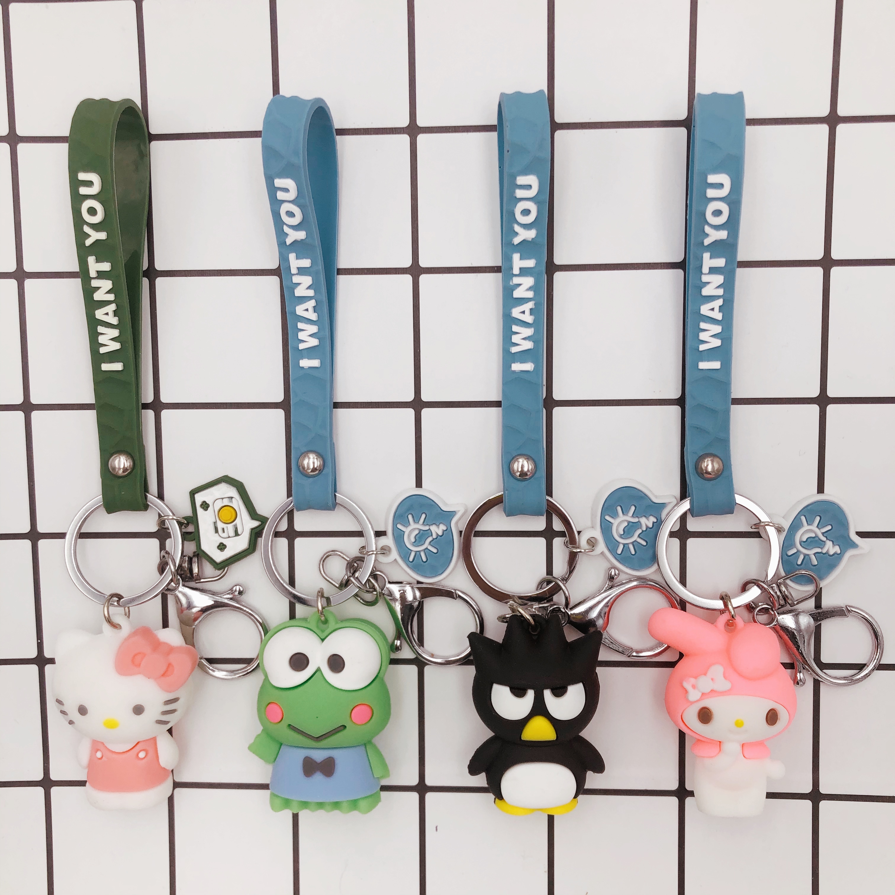 Internet Celebrity Figurine Doll Car Key Ring Female Cute Pendant Girly Heart Cartoon Bag Men's and Women's Ornaments Small Gift Internet Celebrity Figurine Doll Car Key Ring Female Cute Pendant Girly Heart Cartoon Bag Men's and Women's Ornaments Small Gift