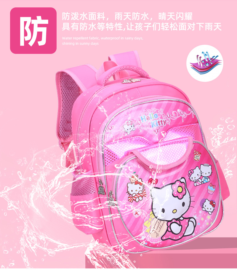 New Boutique Low-Grade Pupils Schoolbag Children Cute Backpack Burden Reduction 3D Cartoon Bag Factory Wholesale