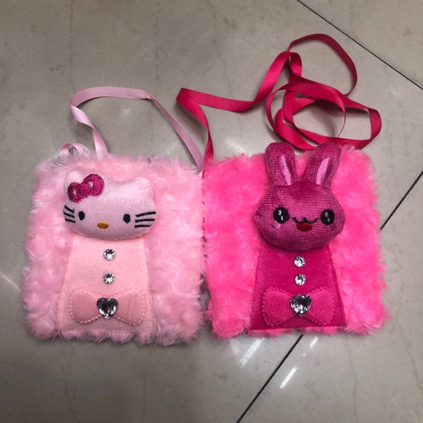 Plush Toy Bag Children's Bags Plush Bag China Export Bag Gold Thread Hand Holding Crossbody Bag Animal Cartoon Bag Plush Toy Bag Children's Bags Plush Bag China Export Bag Gold Thread Hand Holding Crossbody Bag Animal Cartoon Bag