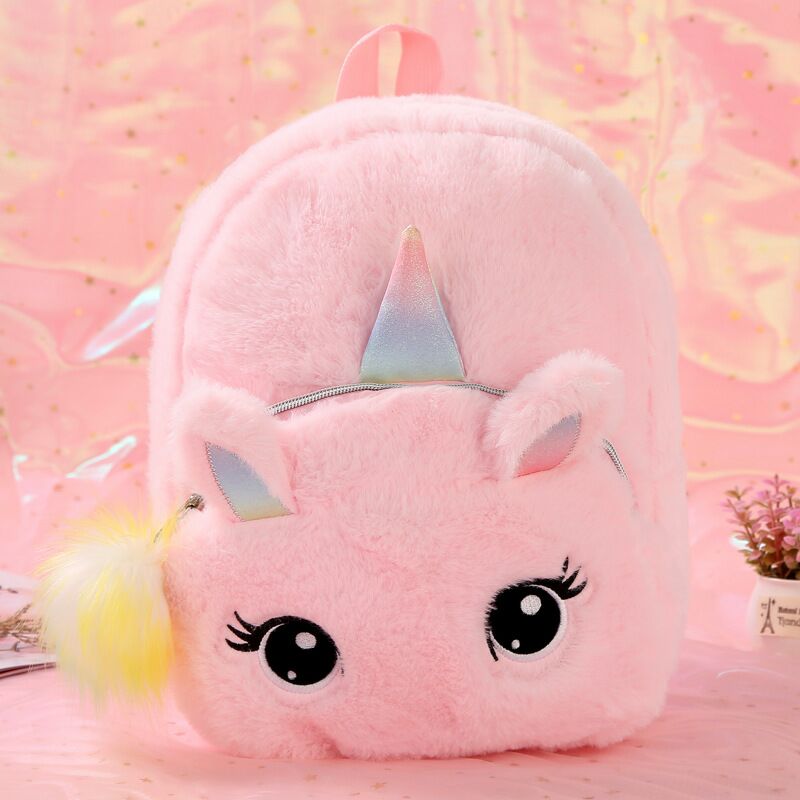 The Unicorn new Unicorn backpack for girls cartoon bag Unicorn bag for children