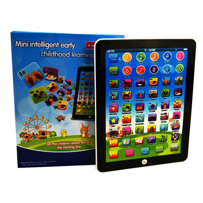 AliExpress Hot Sale Children's Toys IPAP Tablet Learning Machine Mini Early Education Reading Machine English Russian
