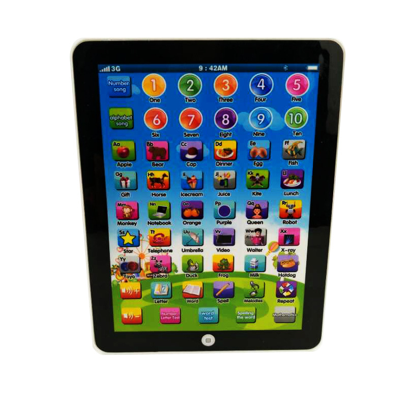 AliExpress Hot Sale Children's Toys IPAP Tablet Learning Machine Mini Early Education Reading Machine English Russian