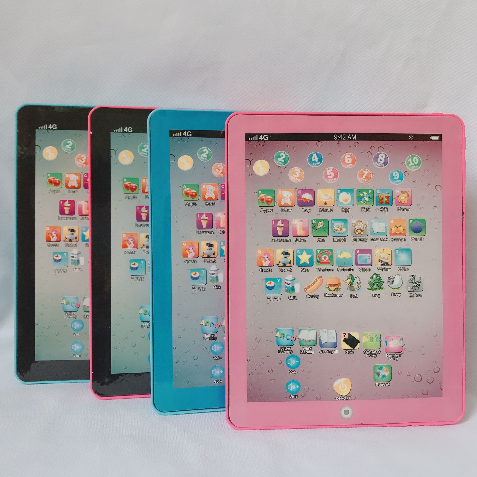 AliExpress Hot Sale Children's Toys IPAP Tablet Learning Machine Mini Early Education Reading Machine English Russian