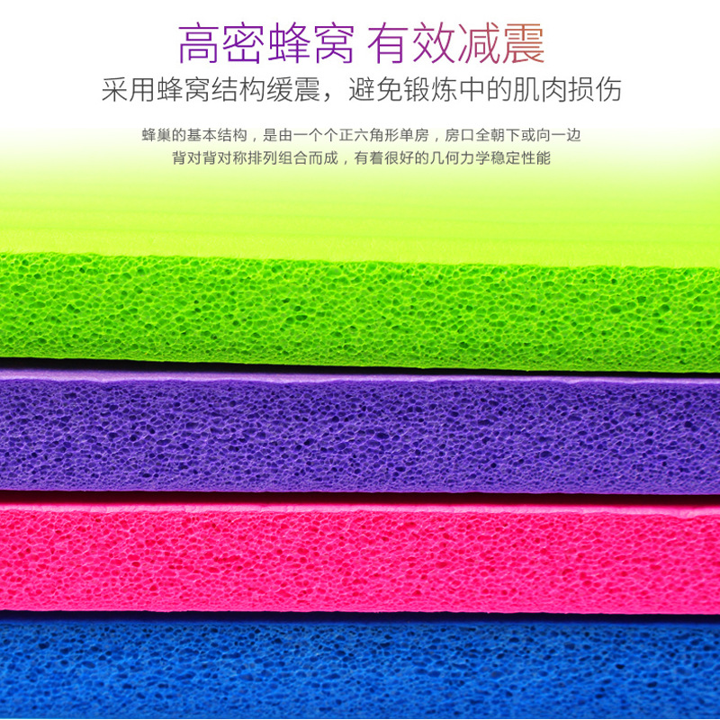 Factory Wholesale Beginner NBR Yoga Mat 10mm Fitness Equipment Pad Widened 80 Tablet Supporting Pad