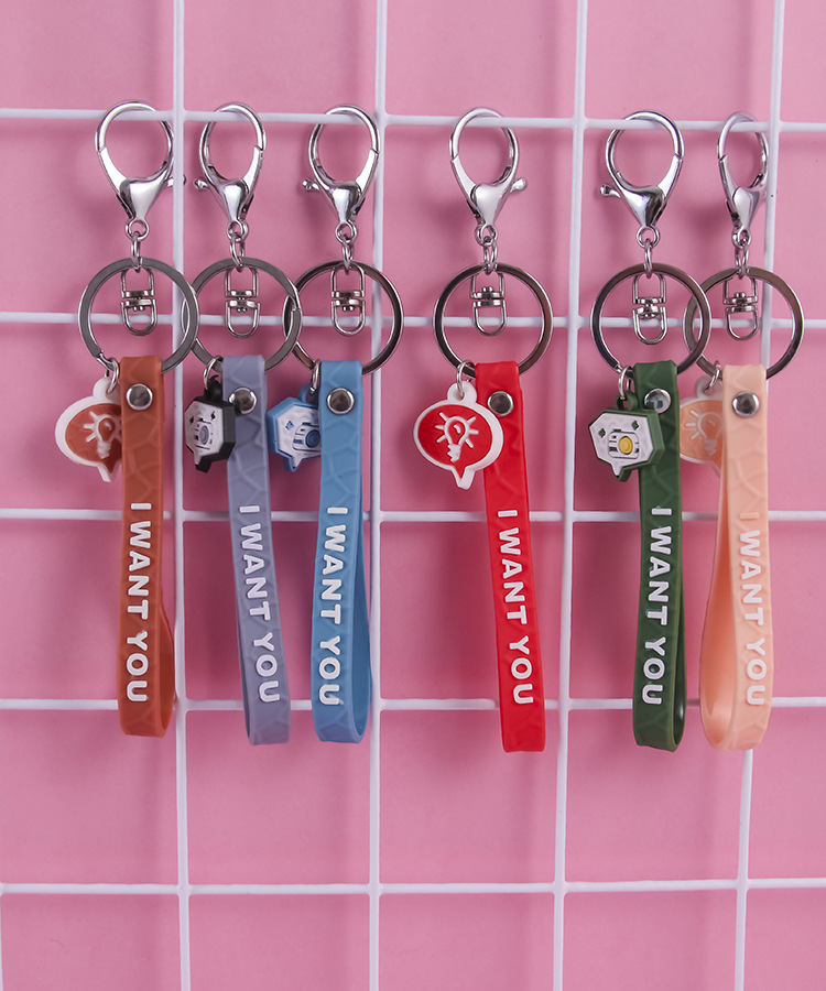 Factory Direct Sales PVC Cut Surface Leather Rope Keychain Pendant Women Bag Accessories Car Ornament Ornaments Ornament Keychain Factory Direct Sales PVC Cut Surface Leather Rope Keychain Pendant Women Bag Accessories Car Ornament Ornaments Ornament Keychain