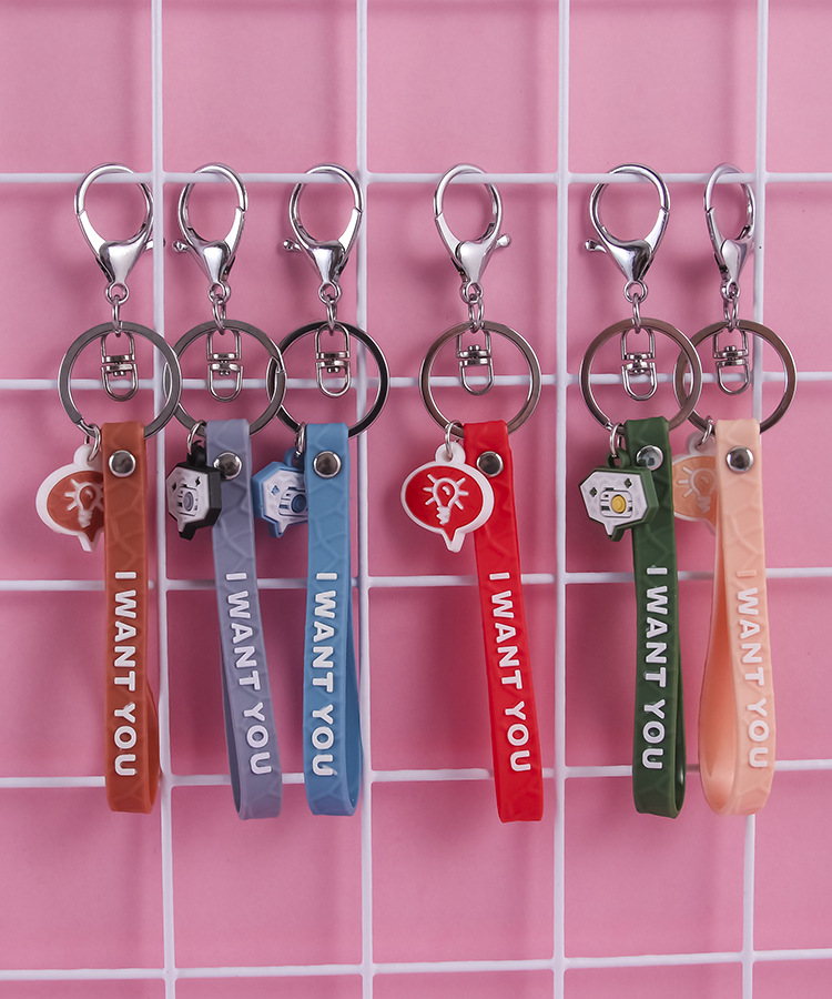 Factory Direct Sales PVC Cut Surface Leather Rope Keychain Pendant Women Bag Accessories Car Ornament Ornaments Ornament Keychain Factory Direct Sales PVC Cut Surface Leather Rope Keychain Pendant Women Bag Accessories Car Ornament Ornaments Ornament Keychain