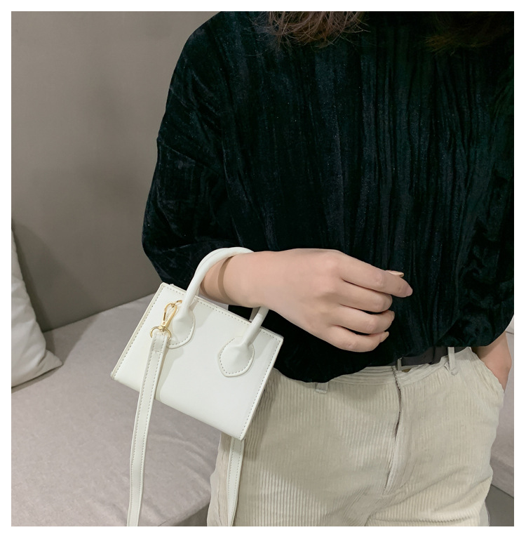 Summer Popular Bag 2020 New Trendy Korean Women Bag Mini Shoulder Crossbody Ins All-Matching Western Style Small Square Bag Summer Popular Bag 2020 New Trendy Korean Women Bag Mini Shoulder Crossbody Ins All-Matching Western Style Small Square Bag