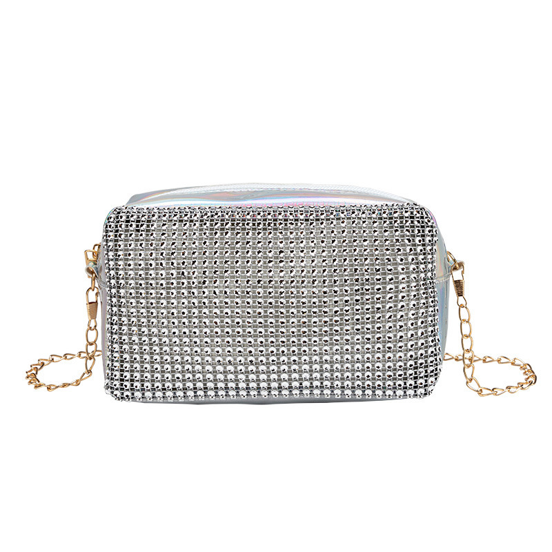 Korean Women Bag Shiny Personalized Camera Bag Wholesale 2021 Summer and Autumn New Collection One Shoulder Crossbody Lady Change Packet