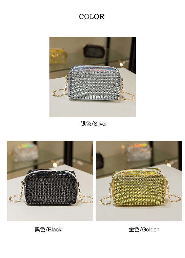 Korean Women Bag Shiny Personalized Camera Bag Wholesale 2021 Summer and Autumn New Collection One Shoulder Crossbody Lady Change Packet Korean Women Bag Shiny Personalized Camera Bag Wholesale 2021 Summer and Autumn New Collection One Shoulder Crossbody Lady Change Packet